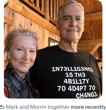 Mark and Morrin together